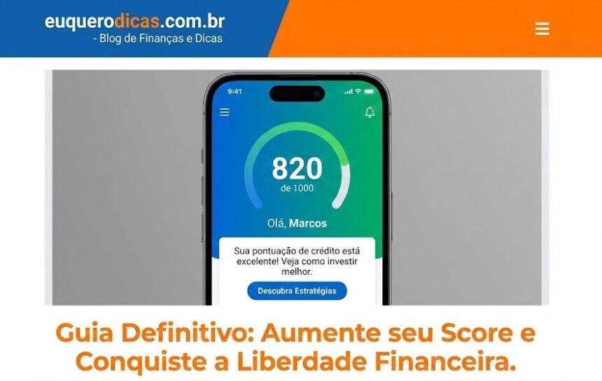 Aprenda como aumentar o score de crédito rápido em 2025 com estratégias reais, seguras e atualizadas. Guia completo com links úteis para melhorar sua pontuação e conseguir crédito com mais facilidade.
